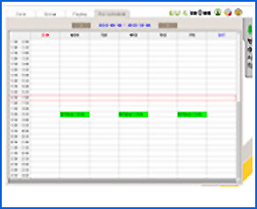 Pre-schedule 예약방송